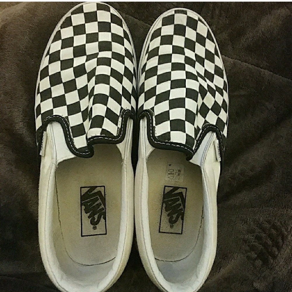Checkered vans